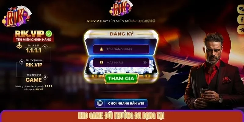 Rikvip ⭐️ Link Tải Cổng Game Bài Rik vip Mới Nhất 2026 Kho game đổi thưởng đa dạng tại Rikvip