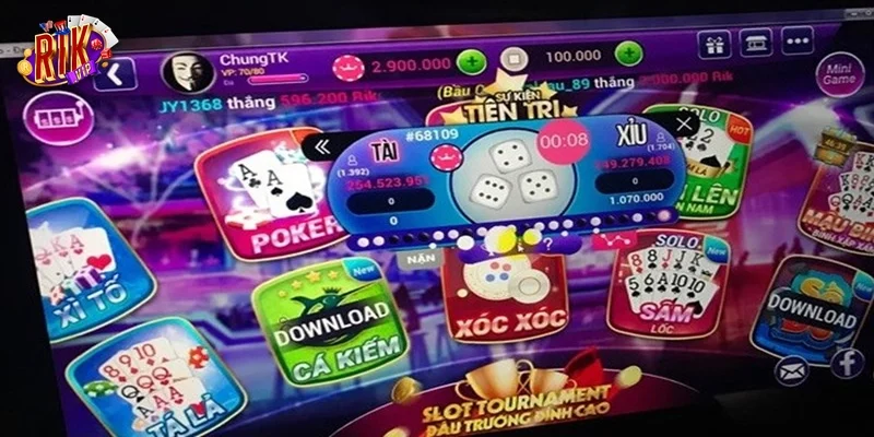 Giới Thiệu Rikvip – Cổng Game Bài Tài Phiệt Đẳng Cấp Mỹ 2026 Hệ thống trò chơi: Nơi hội tụ những mỏ vàng lộ thiên