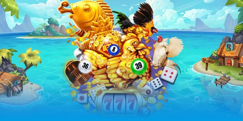 Top 3 game bắn cá dễ nổ hũ nhất tại cổng game Rikvip cho tân thủ. Top 2: Bắn Cá Đại Dương – Sân chơi jackpot "dễ thở" cho newbie